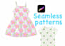 create  seamless textile repeat pattern